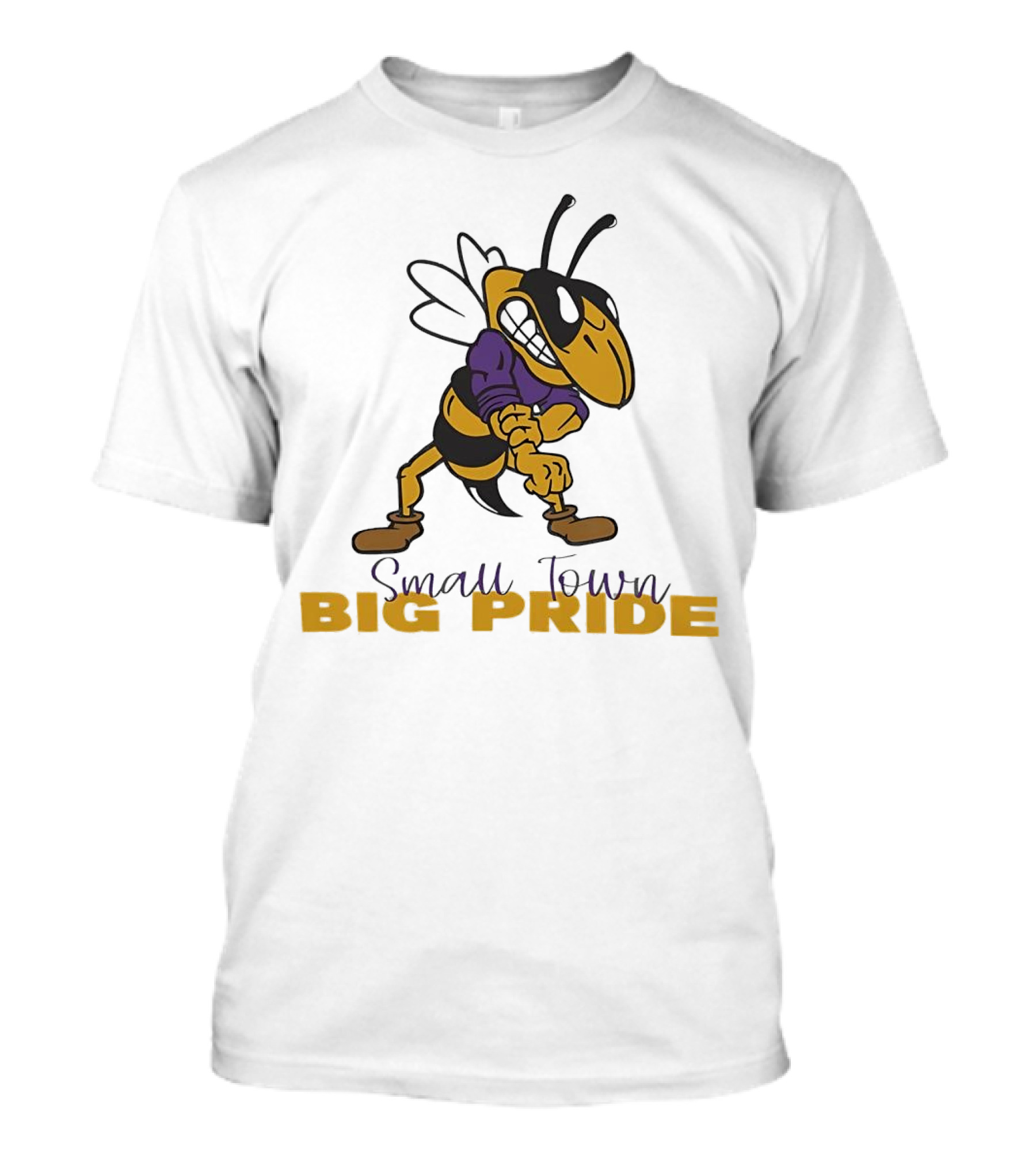 Small Town Big Pride Bee Mascot T-Shirt