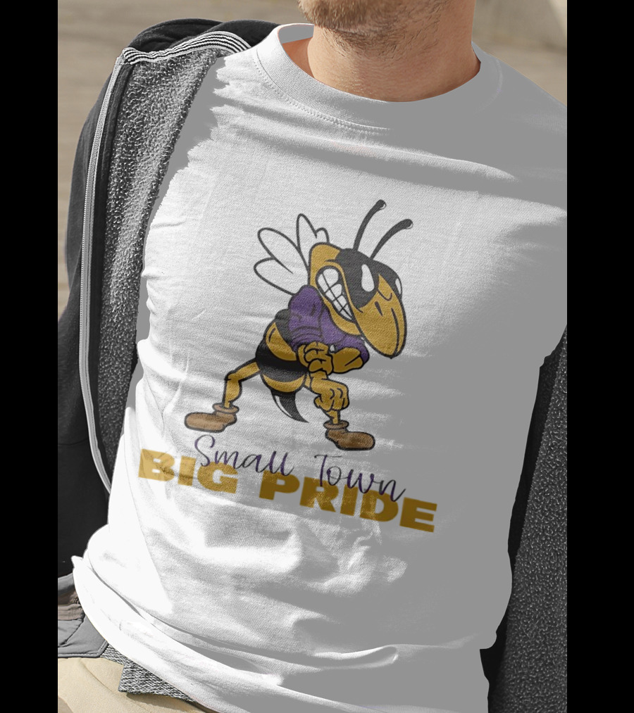 Small Town Big Pride Bee Mascot T-Shirt