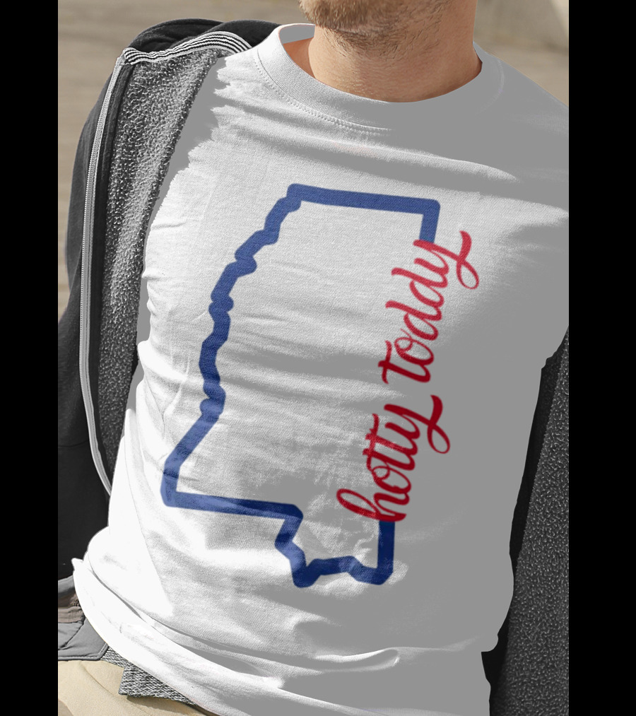 Mississippi Map Hotty Toddy T-Shirt