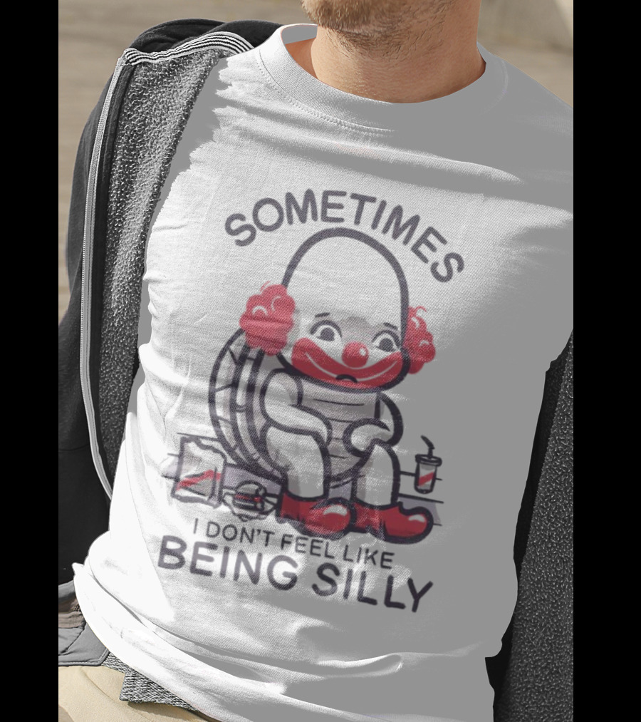 Sometimes I Don't Feel Like Being Silly Turtle With Headphones And Drink T-Shirt
