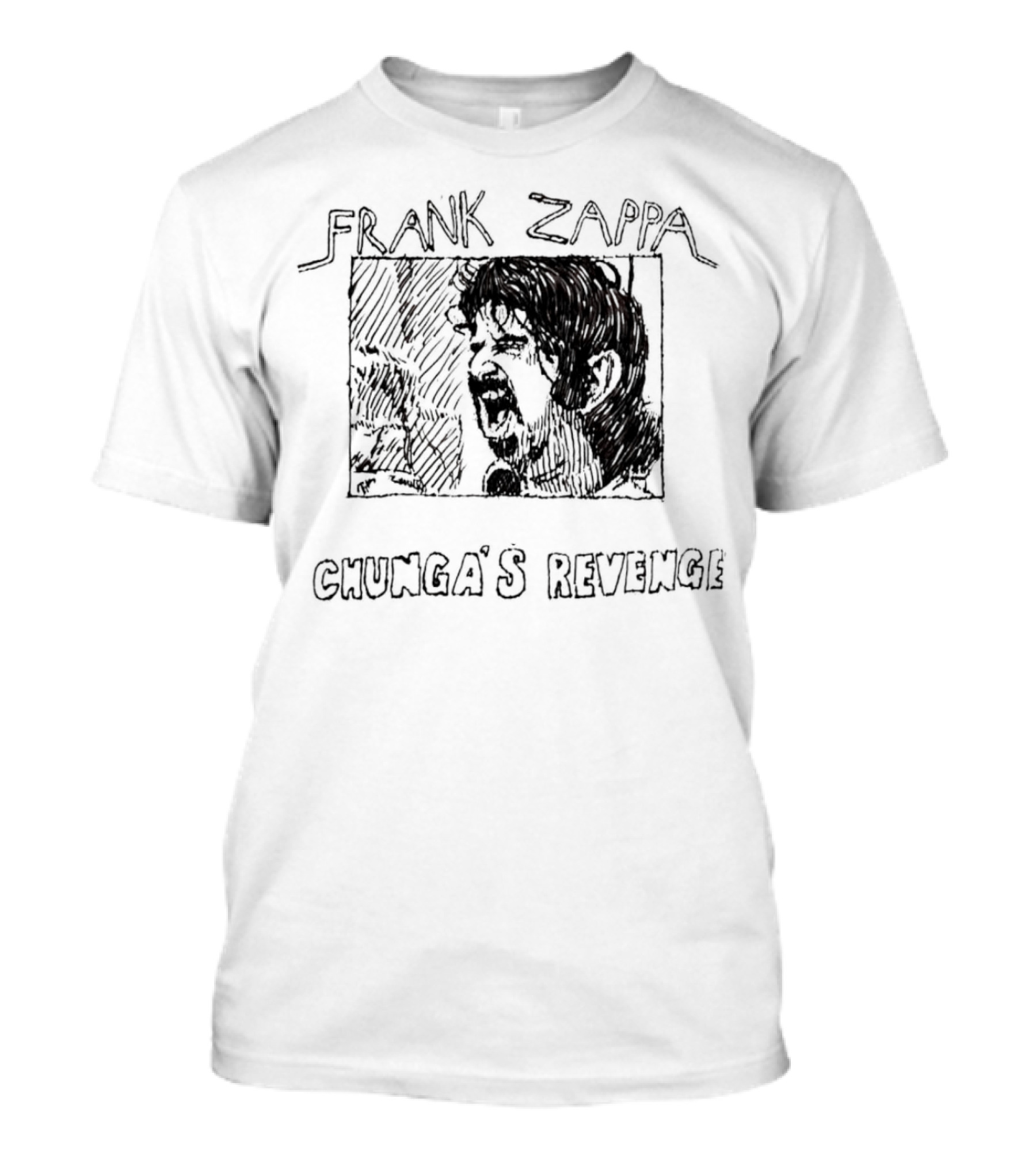 Frank Zappa Chunga’s Revenge Vintage Album T-Shirt
