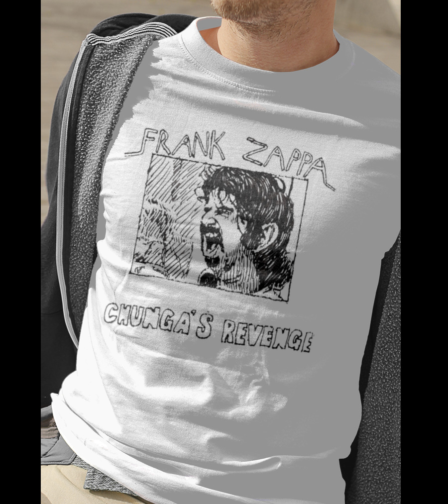 Frank Zappa Chunga’s Revenge Vintage Album T-Shirt