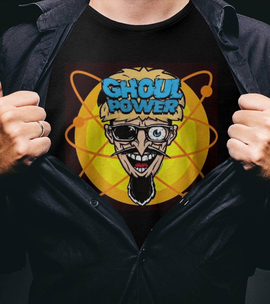 Ghoul Power Atom Circle T-Shirt