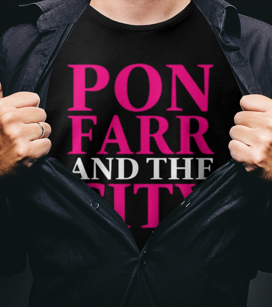 Pon Farr And The City Star Trek Parody Text T-Shirt