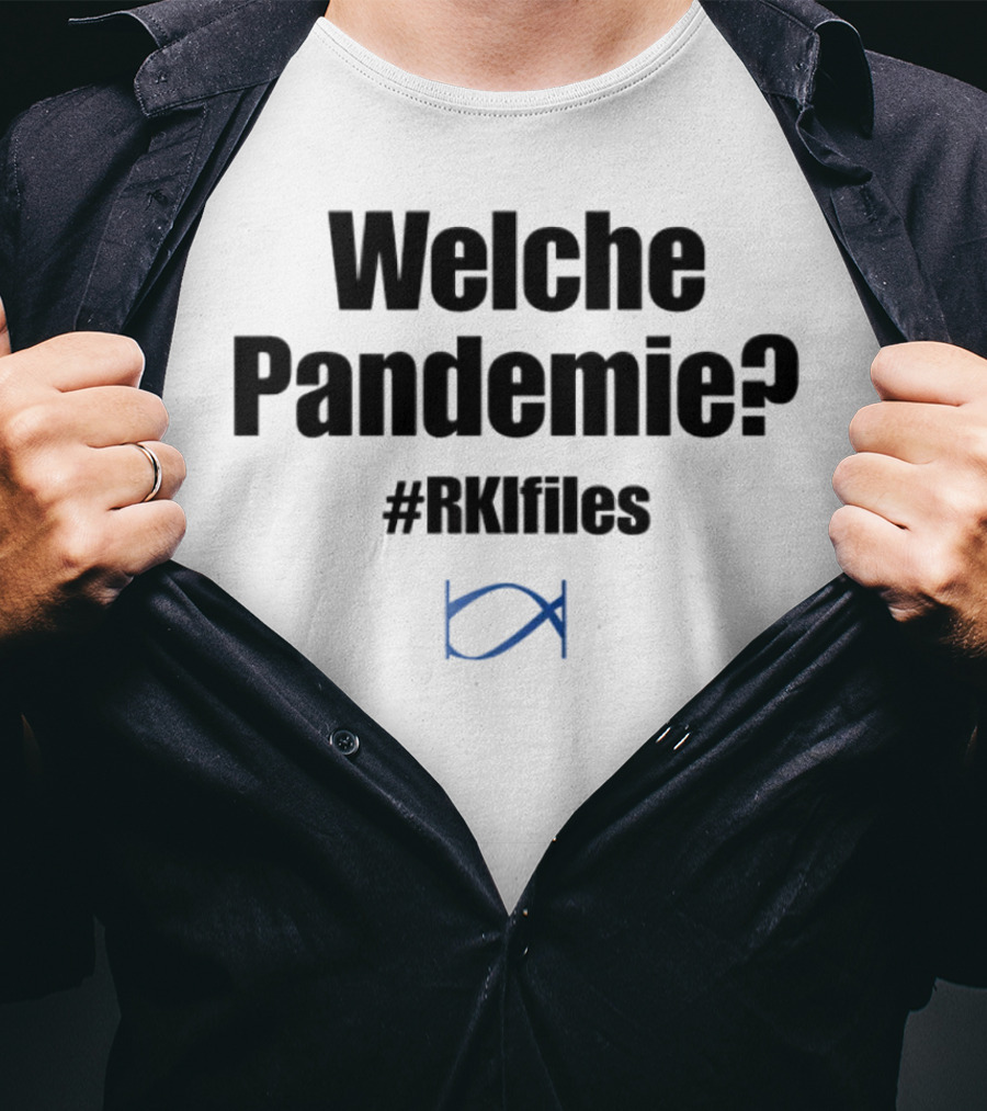 Welche Pandemie RKI Files Christian Fish T-Shirt