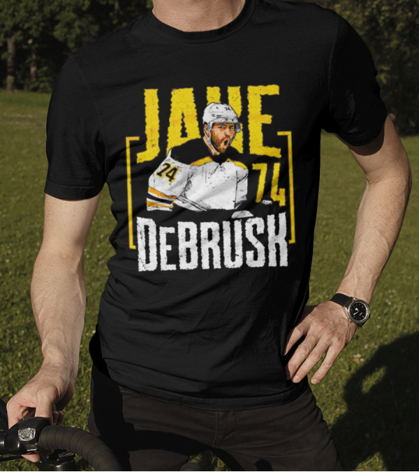 Jake DeBrusk 74 Boston Hockey Player T-Shirt