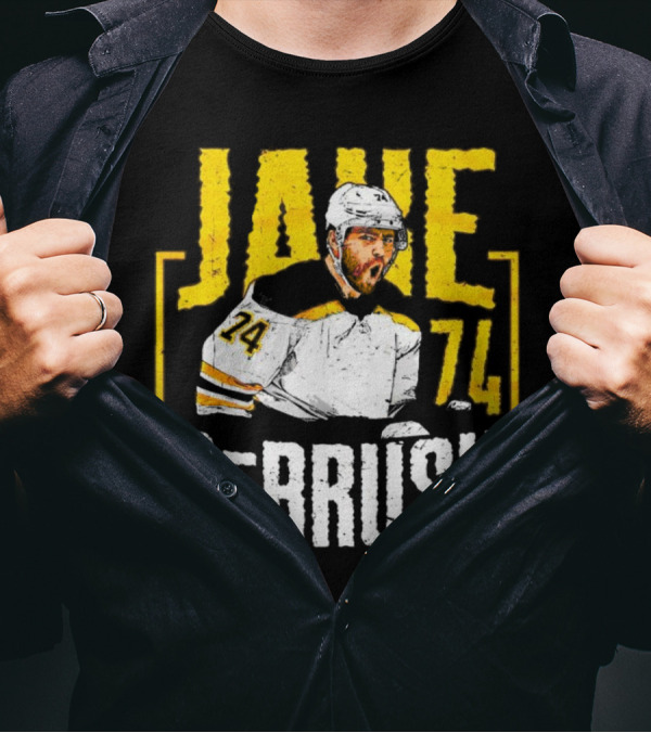 Jake DeBrusk 74 Boston Hockey Player T-Shirt
