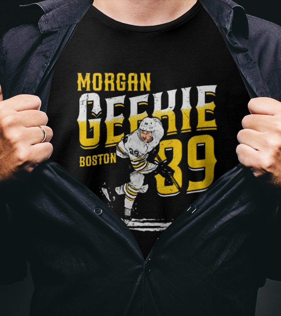 Morgan Geekie Boston 39 Hockey Player T-Shirt