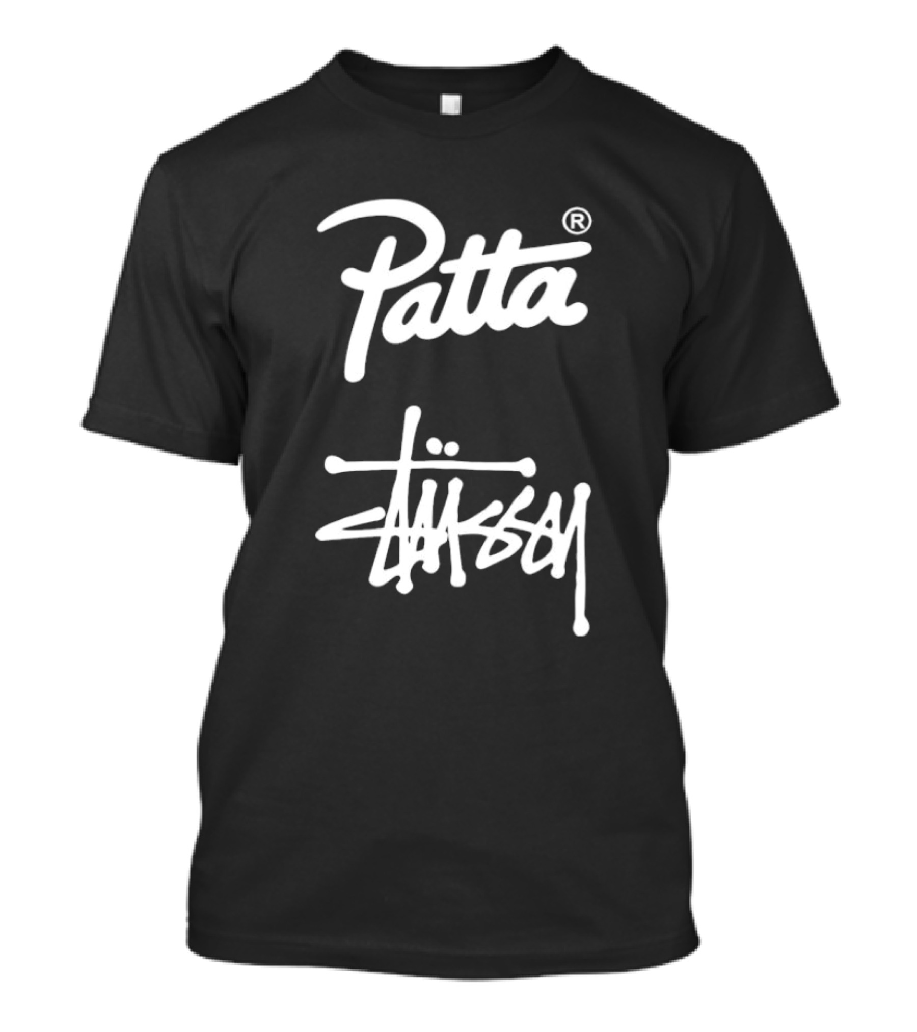 Patta Stüssy Collaboration Logo T-Shirt