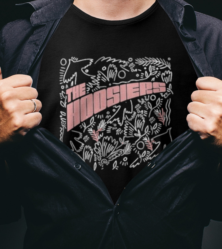 The Hoosiers Band Confidence Bold Floral T-Shirt