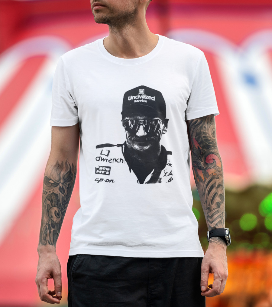 Uncivilized Service Raise Hell Praise Dale T-Shirt