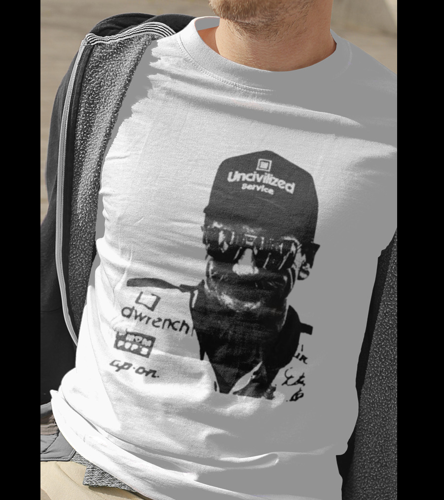 Uncivilized Service Raise Hell Praise Dale T-Shirt