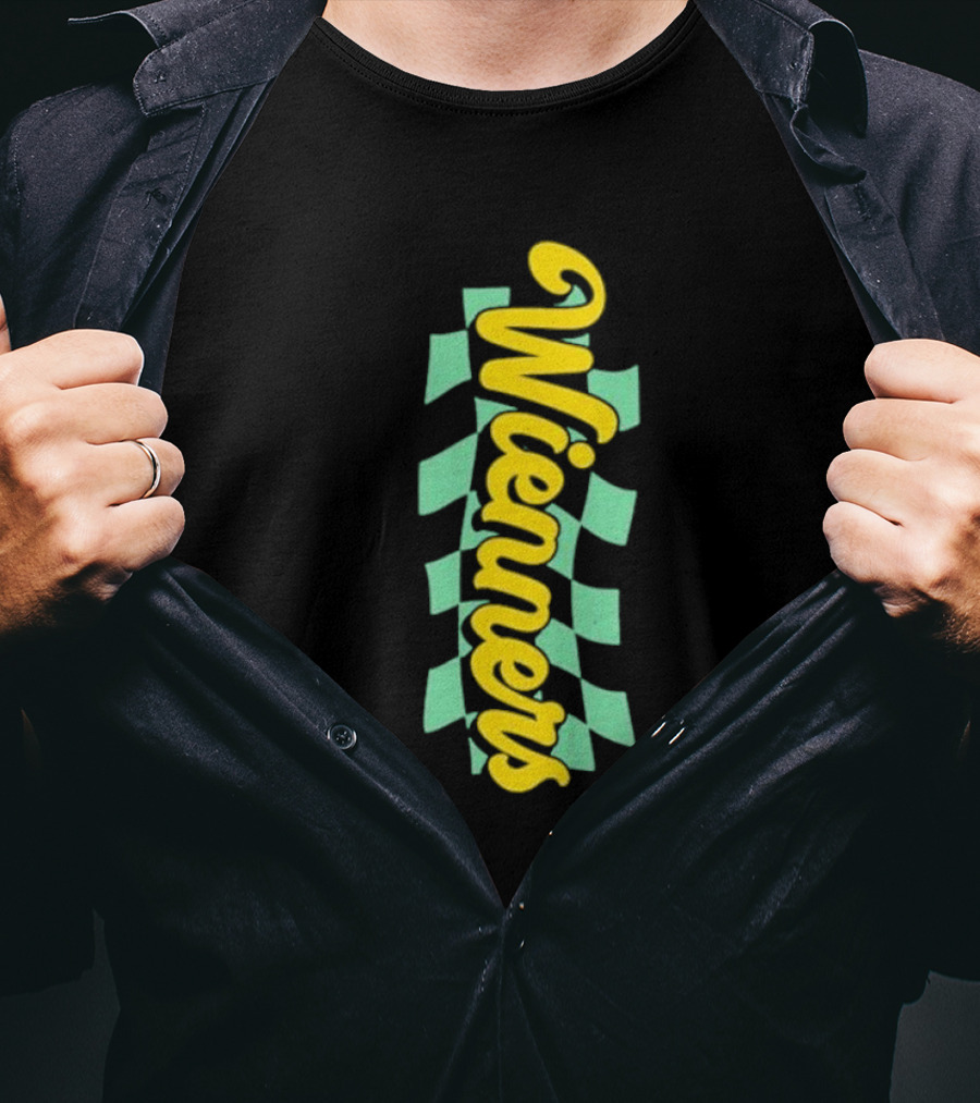 Wienners Checkerboard Style Goods T-Shirt