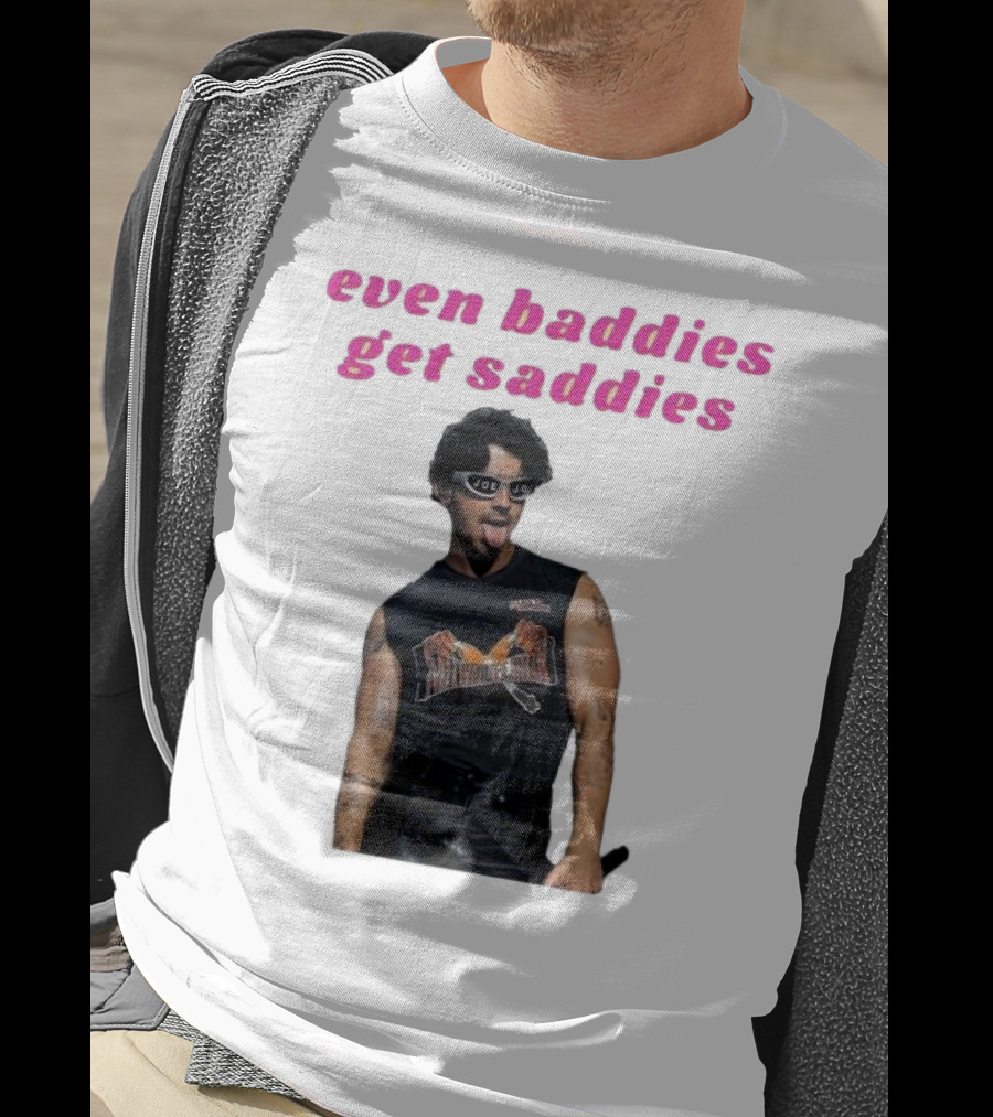 Joe Jonas Even Baddies Get Saddies Rocker T-Shirt