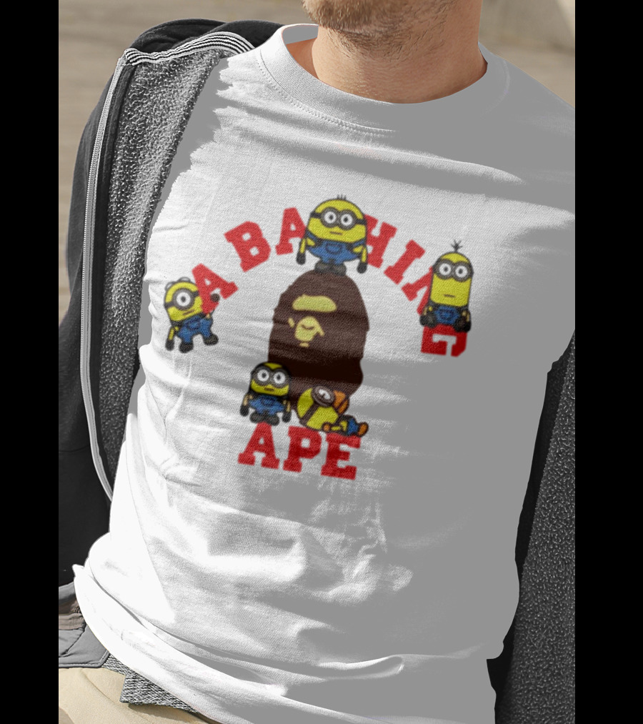 A Bathing Ape Minion Collaboration T-Shirt