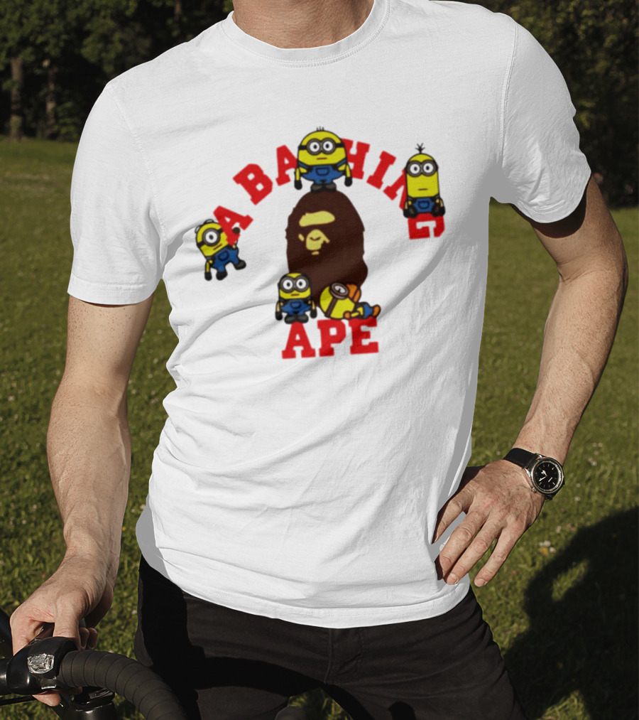 A Bathing Ape Minion Collaboration T-Shirt