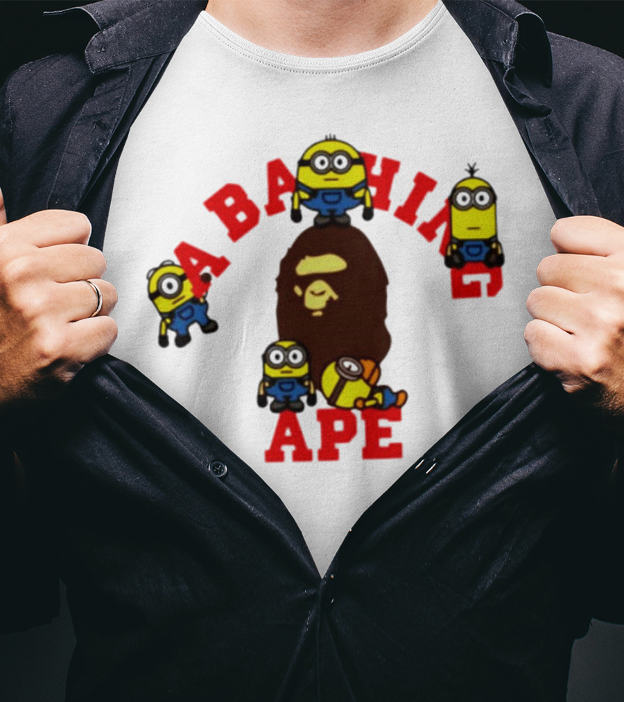 A Bathing Ape Minion Collaboration T-Shirt