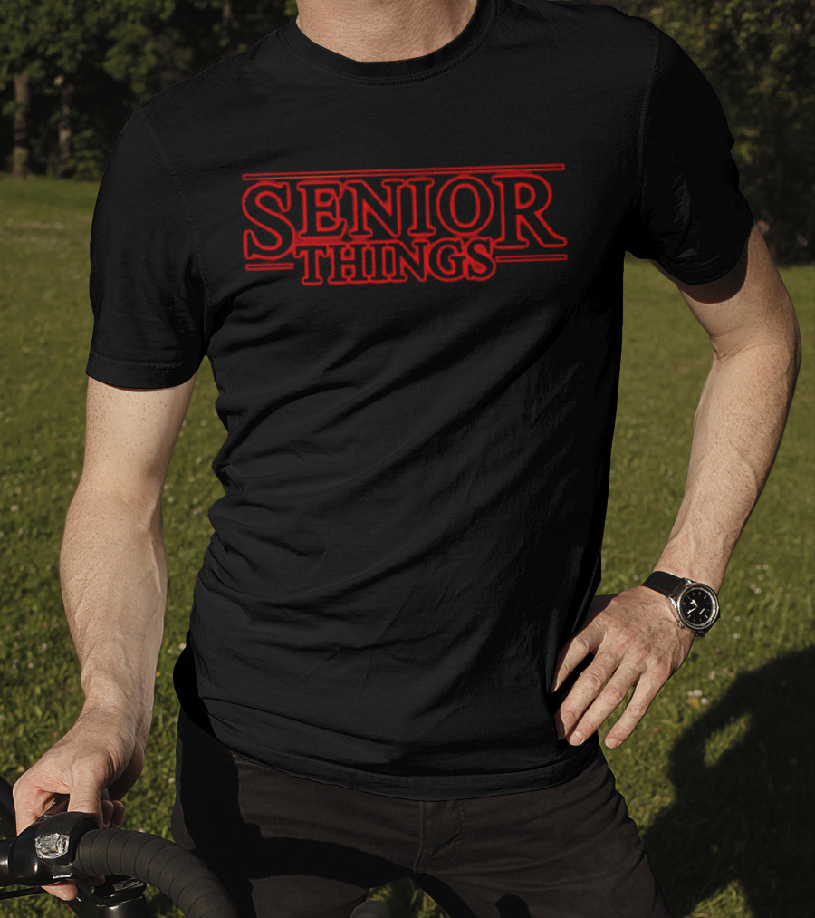 Senior Things Stranger Things Mashup T-Shirt