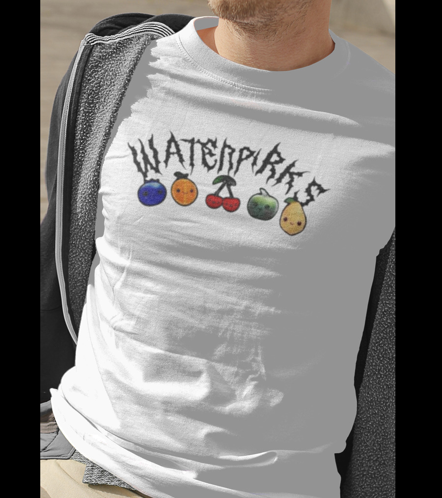 Waterparks Fruit Band Metal Style Cute Icons T-Shirt