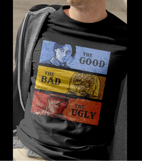 Fallout The Good The Bad The Ugly Character Carousel T-Shirt
