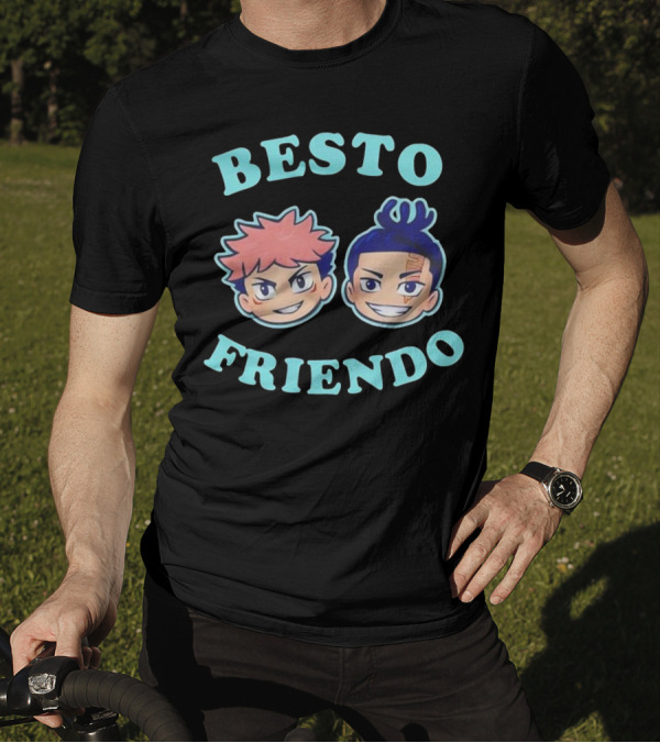 Besto Friendo Jujutsu Kaisen Yuji And Todo T-Shirt