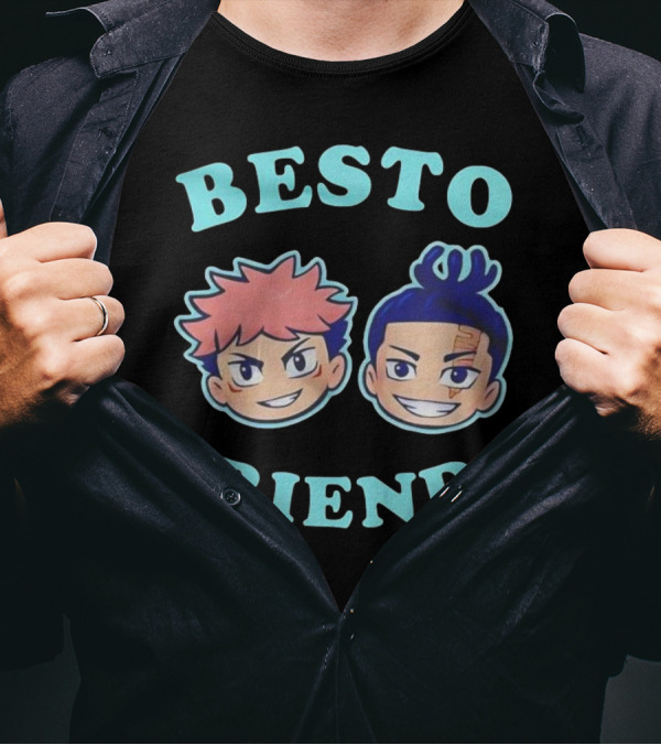 Besto Friendo Jujutsu Kaisen Yuji And Todo T-Shirt