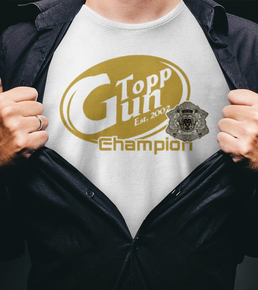 Topp Gun Champion Est. 2002 T-Shirt