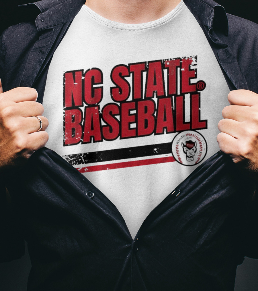 NC State Baseball Wolfpack Logo T-Shirt