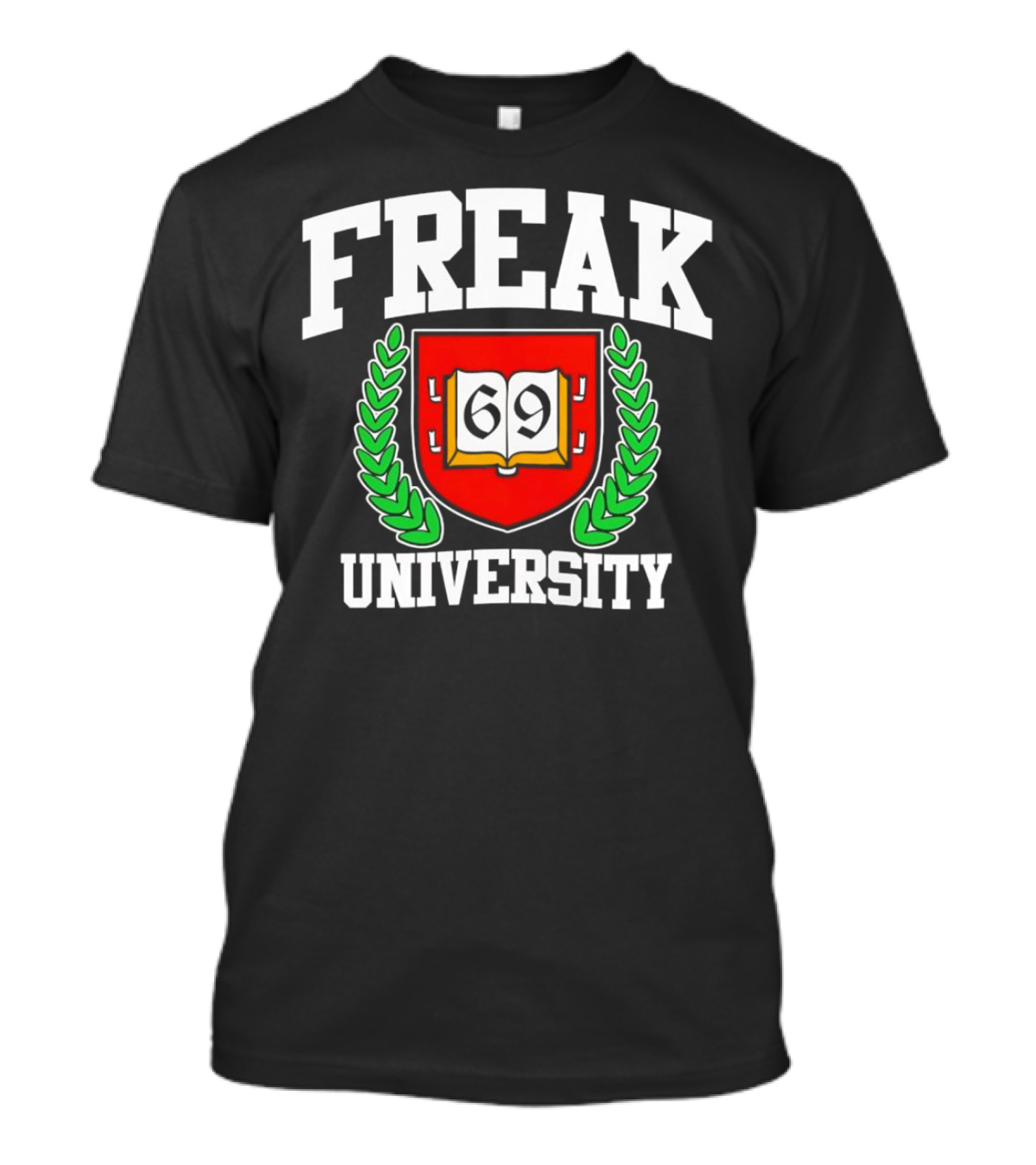 Freak University 69 Crest Emblem T-Shirt