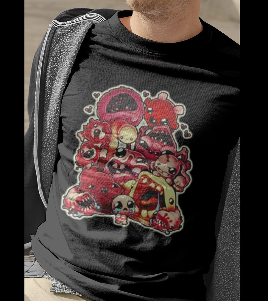 The Binding Of Isaac The Basement Monsters Collection T-Shirt
