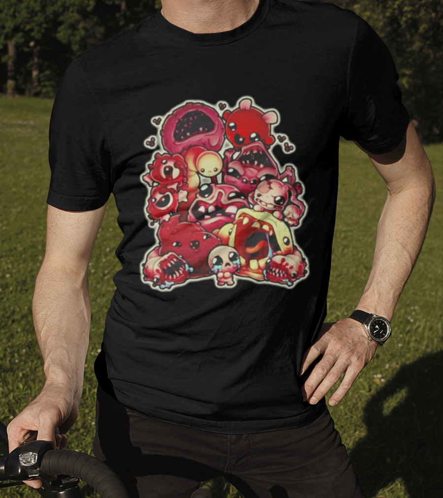 The Binding Of Isaac The Basement Monsters Collection T-Shirt