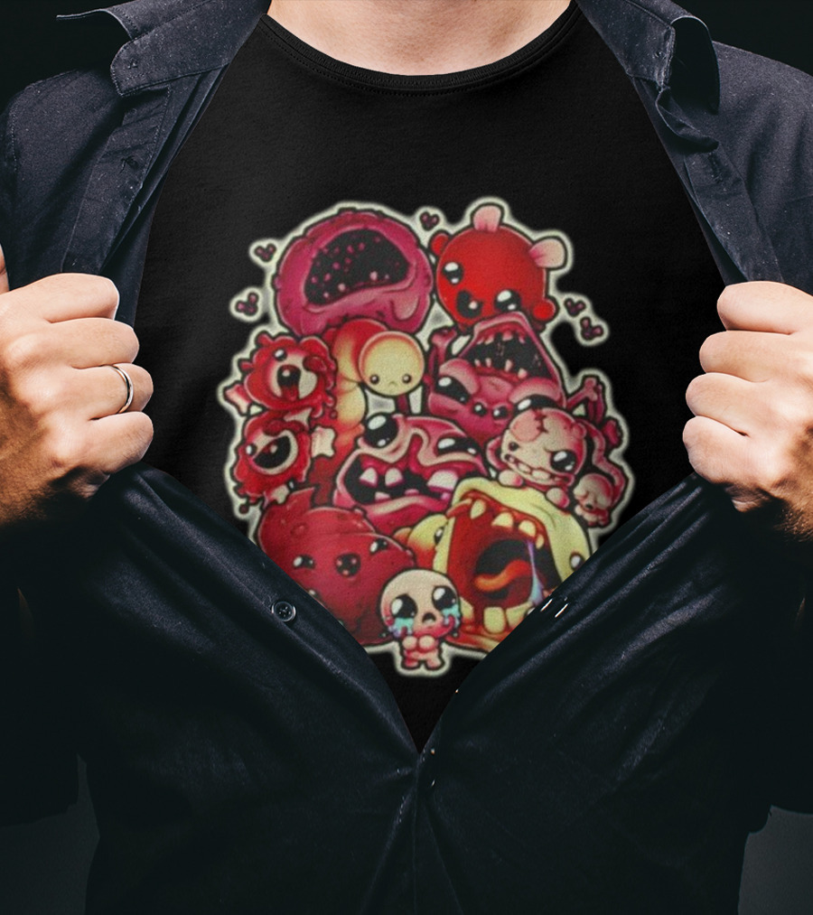 The Binding Of Isaac The Basement Monsters Collection T-Shirt
