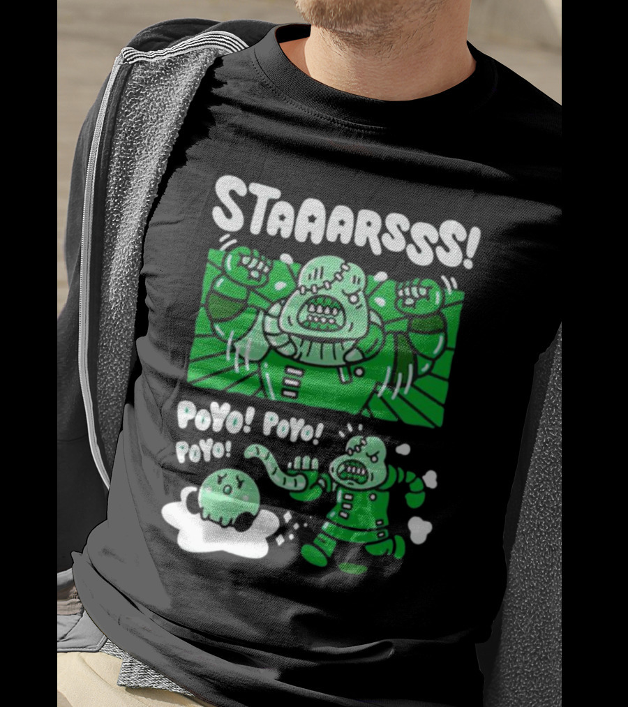 STAAARSSS Poyo Poyo Poyo Alien Creature Encounter T-Shirt