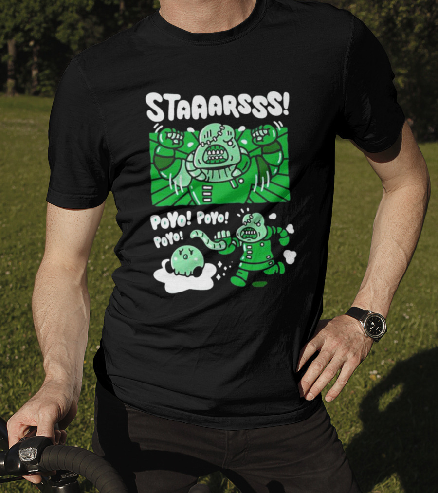 STAAARSSS Poyo Poyo Poyo Alien Creature Encounter T-Shirt