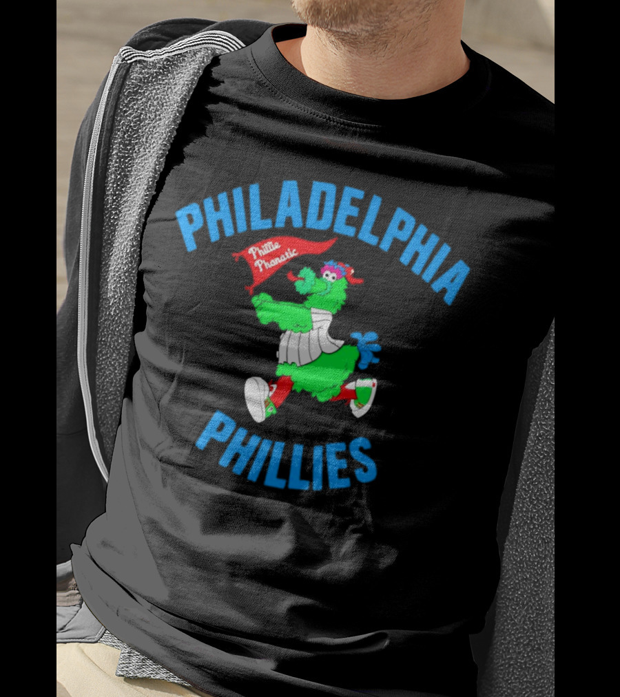 Philadelphia Phillies Phillie Phanatic Running T-Shirt