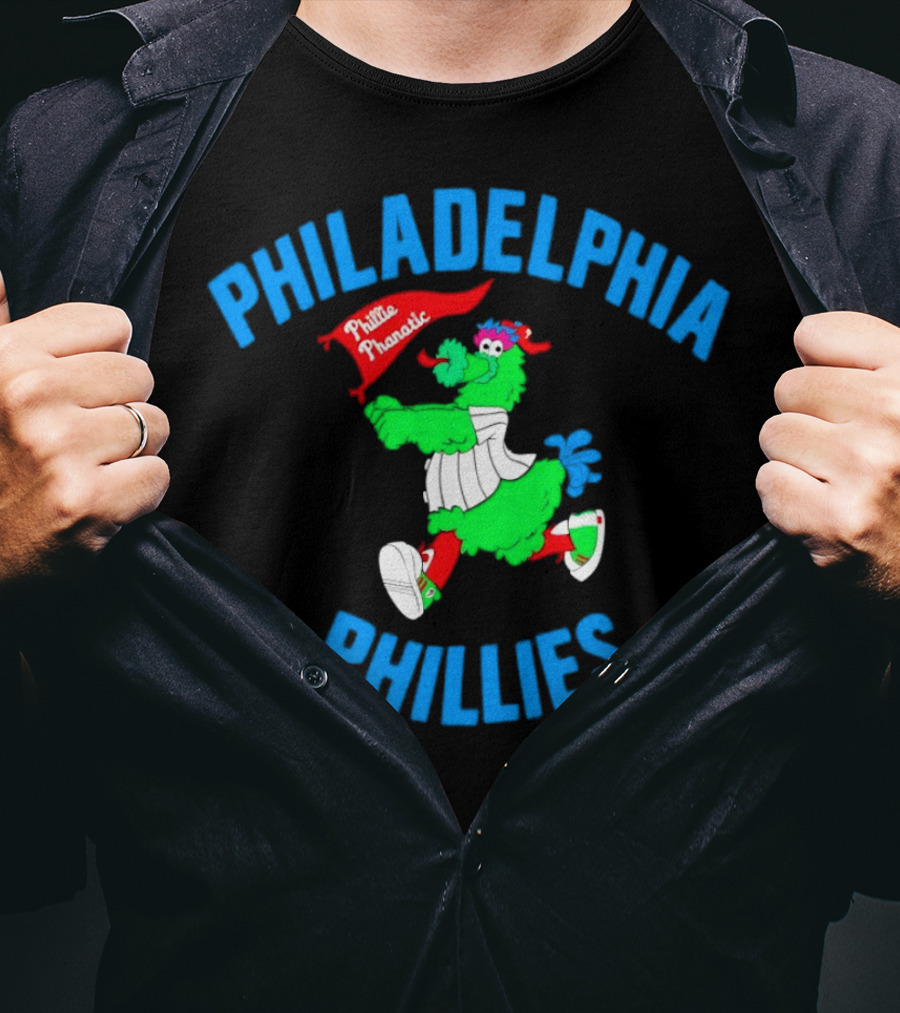 Philadelphia Phillies Phillie Phanatic Running T-Shirt
