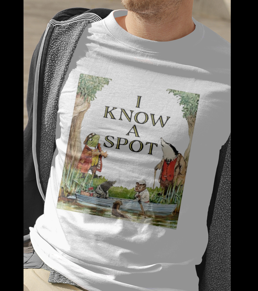I Know A Spot Animals By The River With Friends T-Shirt