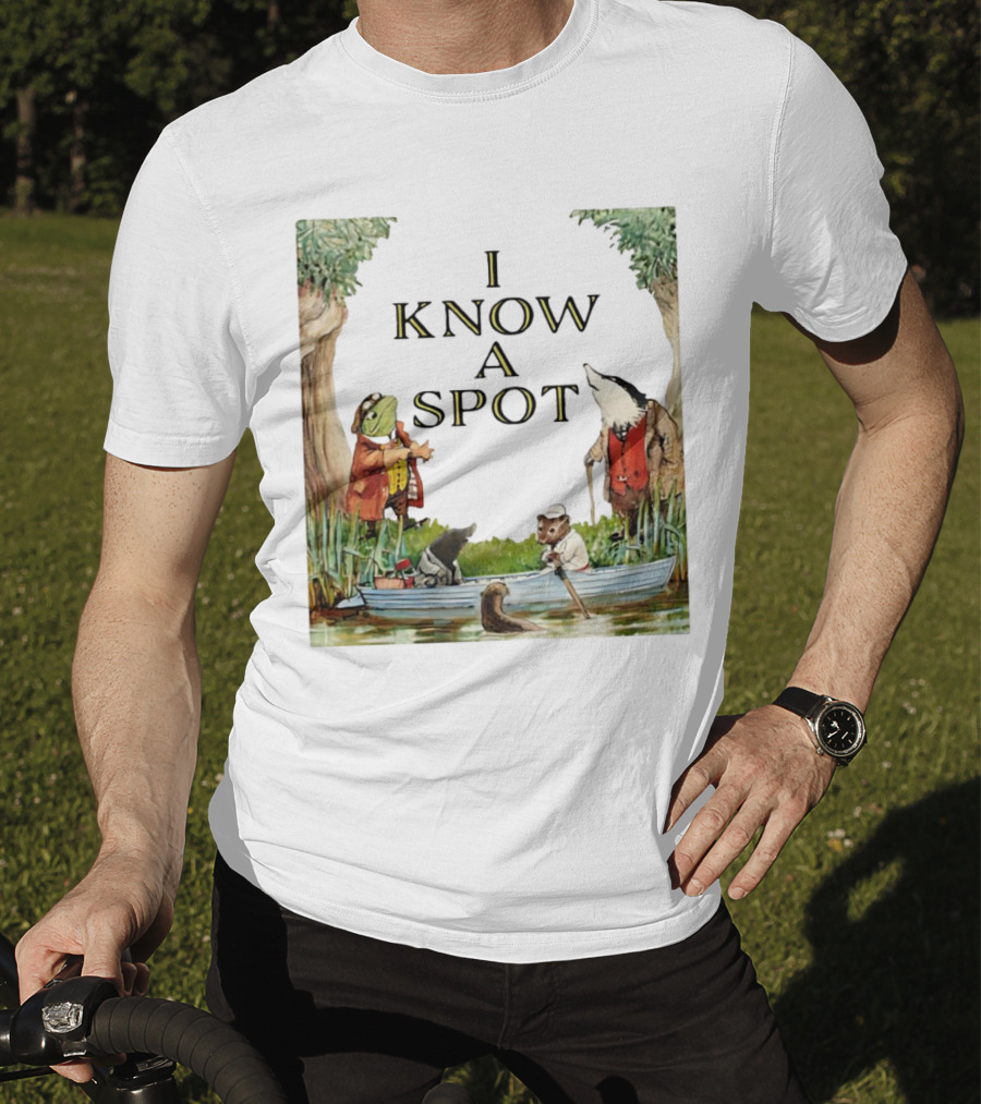 I Know A Spot Animals By The River With Friends T-Shirt