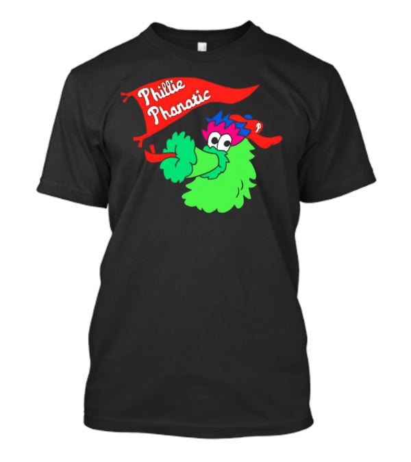 Phillie Phanatic Philadelphia Phillies Mascot Banner T-Shirt