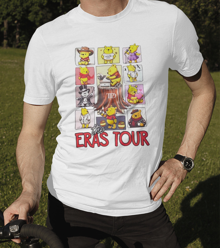 Winnie The Pooh In Diverse Costumes The Eras Tour T-Shirt