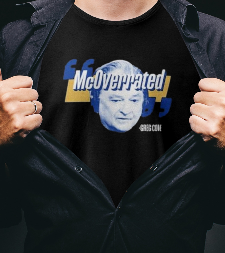 McOverrated Greg Cote Lebatard Face T-Shirt