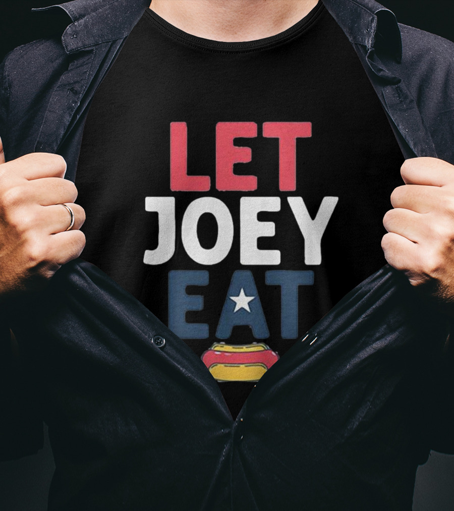 LET JOEY EAT Star Hotdog T-Shirt