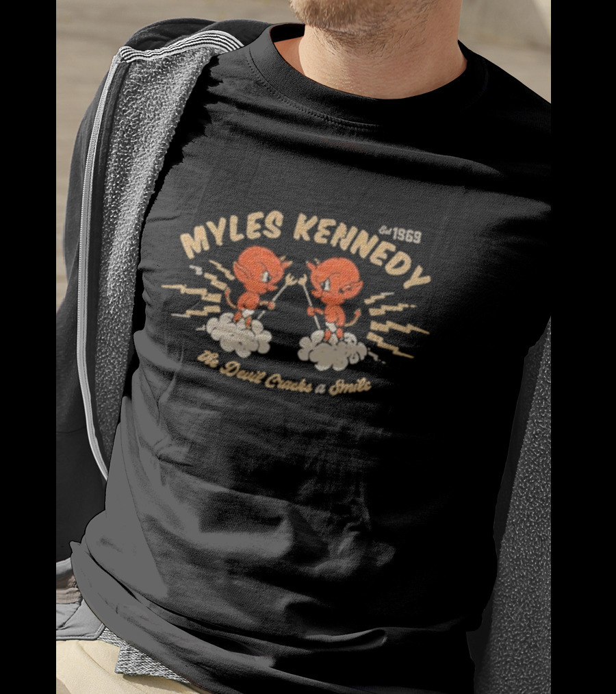 Myles Kennedy Est 1969 The Devil Cracks A Smile T-Shirt