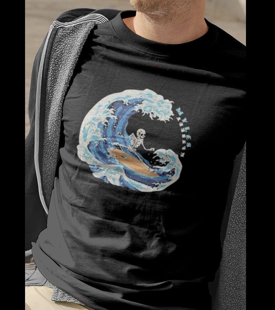 Myles Kennedy Skeleton Surf Wake T-Shirt