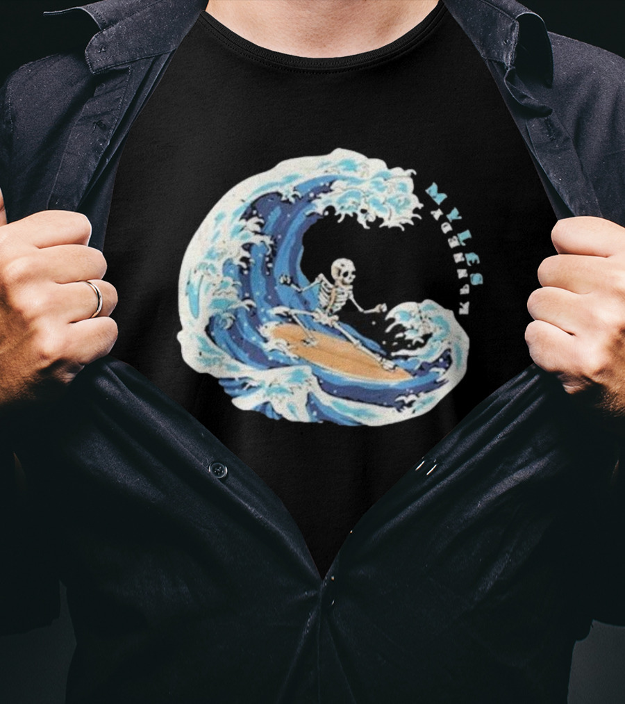 Myles Kennedy Skeleton Surf Wake T-Shirt