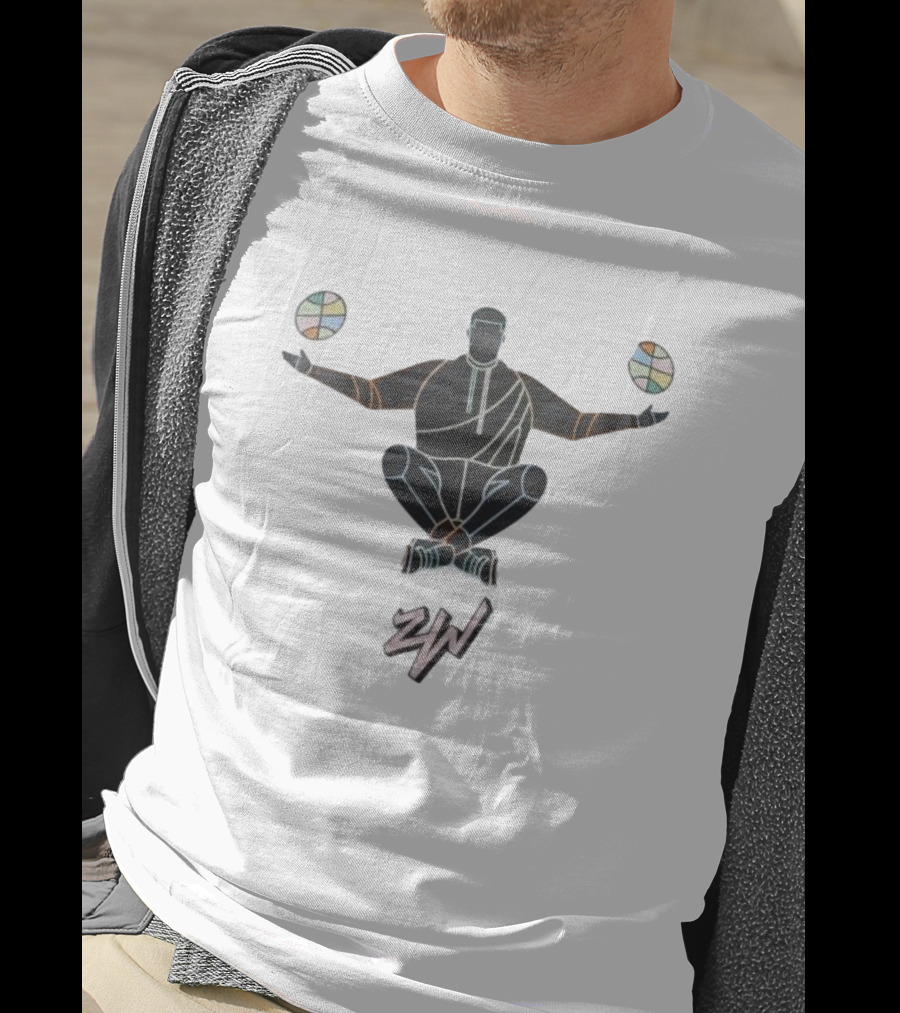 NEW Jordan Zion Meditation Basketball Icon ZW T-Shirt