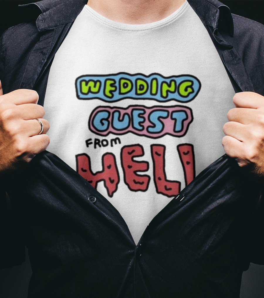 Wedding Guest From Hell Blocky T-Shirt