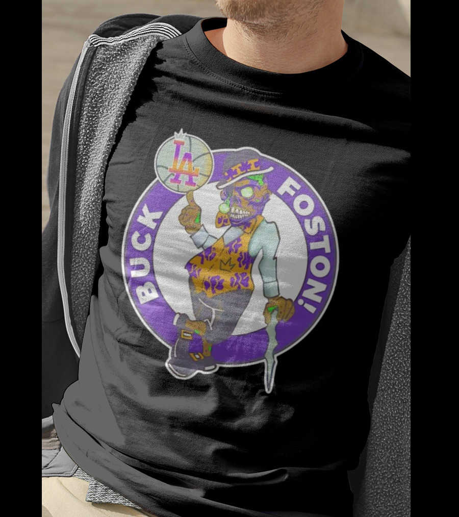 Buck Foston LA Boston Celtics T-Shirt