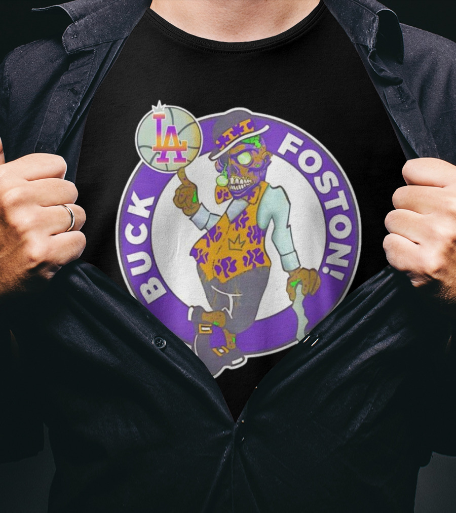 Buck Foston LA Boston Celtics T-Shirt
