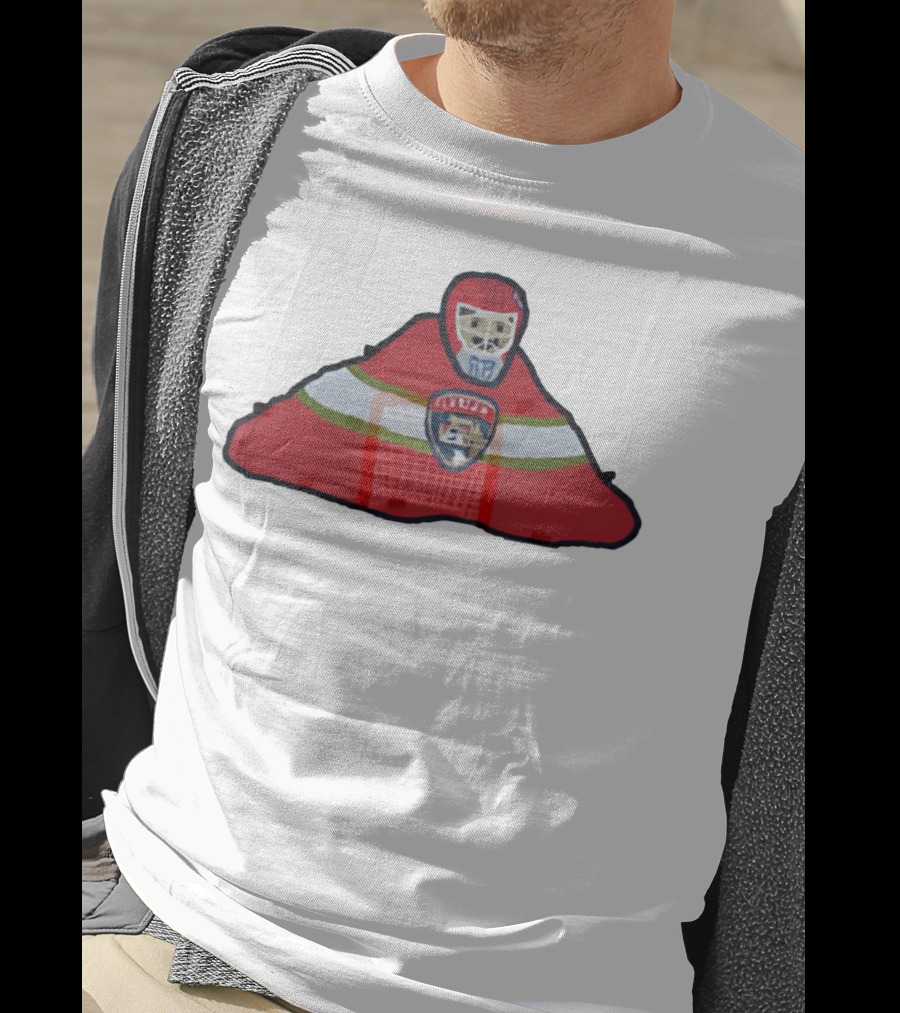 Florida Panthers Sergei Blob-Rovsky Hockey Goalie Net T-Shirt